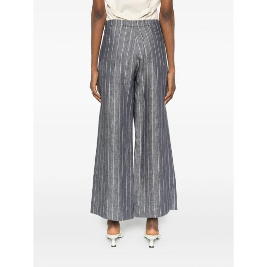 26SS 에스막스마라 스트레이트 팬츠 SMMCRESTA 243 001 BLUE WHITE - 'S MAX MARA