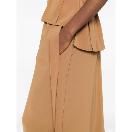 26SS 막스마라 팔라초 팬츠 MXMZERO 182 006 BROWN - MAX MARA