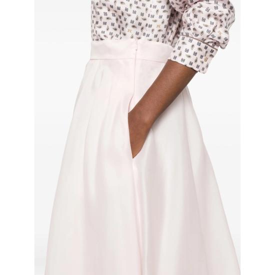 26SS 막스마라 스튜디오 롱 스커트 MSECALLE 065 002 PINK - MAX MARA STUDIO