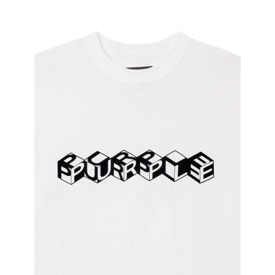 26SS 퍼플 브랜드 탑 P104 TWFT WHITE - PURPLE BRAND