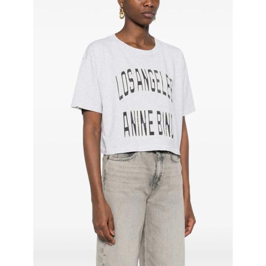 26SS 애니빙 반팔 티셔츠 A 08 12557 GRM1 GREY - ANINE BING