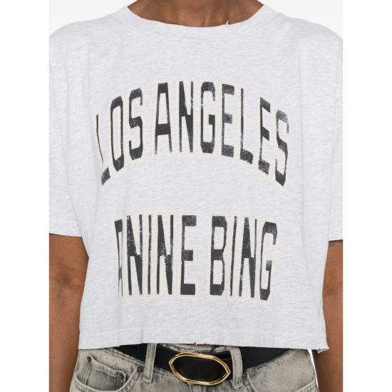 26SS 애니빙 반팔 티셔츠 A 08 12557 GRM1 GREY - ANINE BING