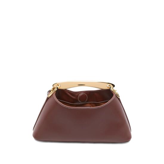 26SS 엘렘 토트백 MINI BOOMERANG LEATHER RUSSE BROWN - ELLEME