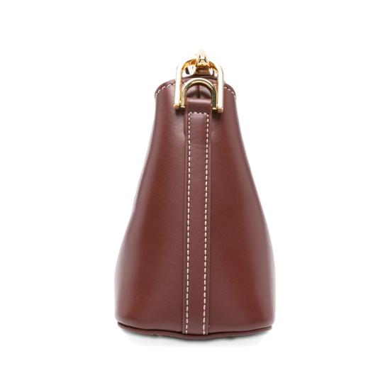 26SS 엘렘 토트백 MINI BOOMERANG LEATHER RUSSE BROWN - ELLEME