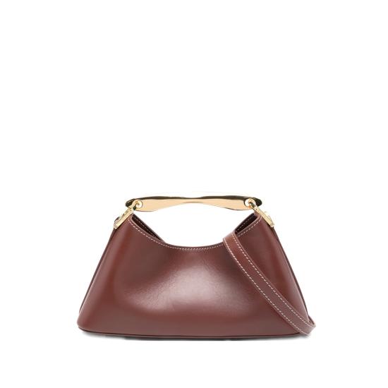 26SS 엘렘 토트백 MINI BOOMERANG LEATHER RUSSE BROWN