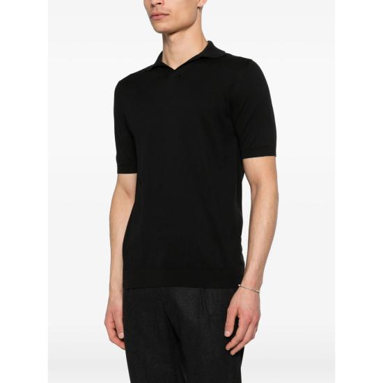 26SS 페델리 반팔 티셔츠 MU0D5914 36 BLACK - FEDELI