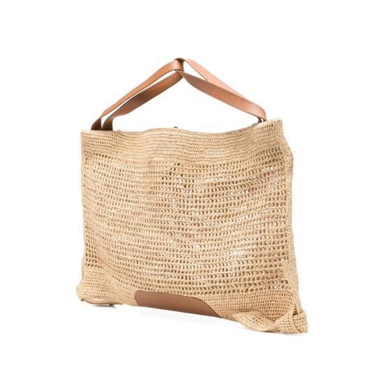 26SS 헤레우 토트백 CARAMEWBS26 CADOR RAFF NATAN NEUTRALS BROWN - HEREU