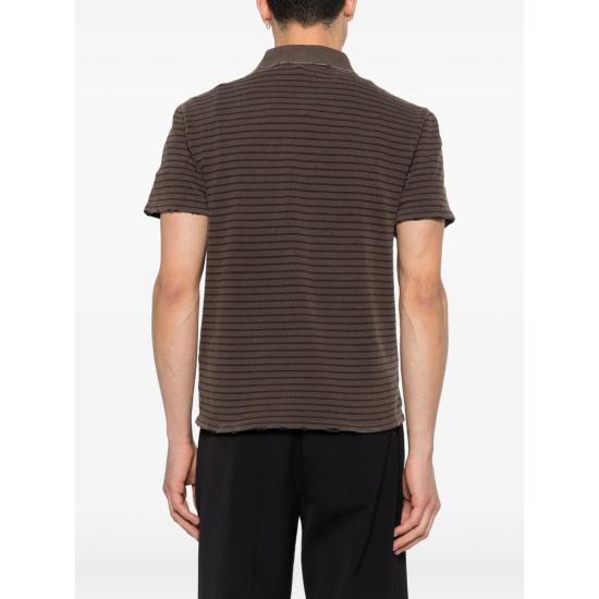 26SS 토니웩 폴로 티셔츠 BF12TS305 FABRO BROWN - TONYWACK