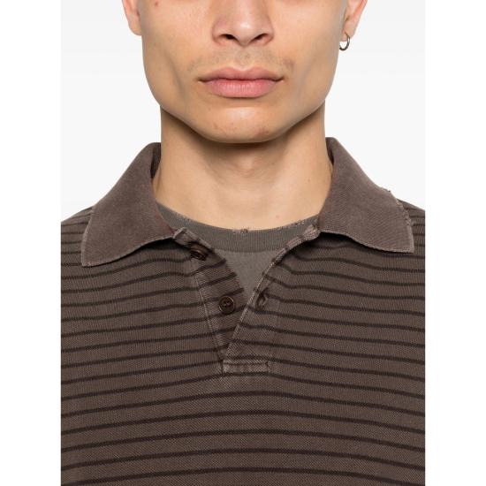 26SS 토니웩 폴로 티셔츠 BF12TS305 FABRO BROWN - TONYWACK