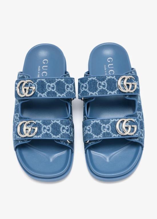26SS 구찌 샌들 855390FAFG64746 Blue - GUCCI