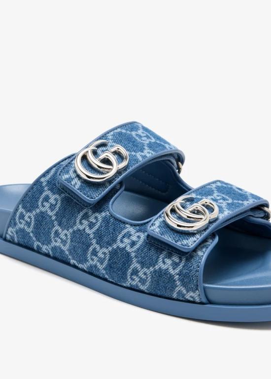 26SS 구찌 샌들 855390FAFG64746 Blue - GUCCI