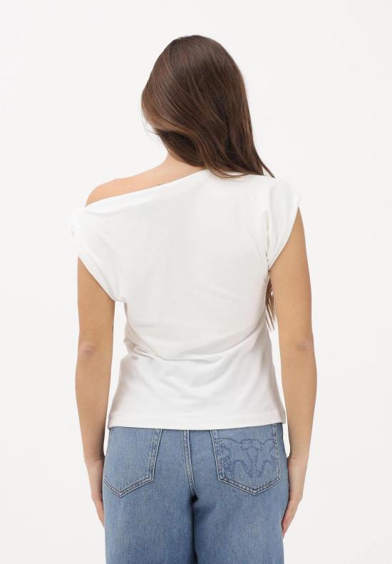 26SS 핑코 스웨터 106373A35D Z05 Bianco biancaneve - PINKO