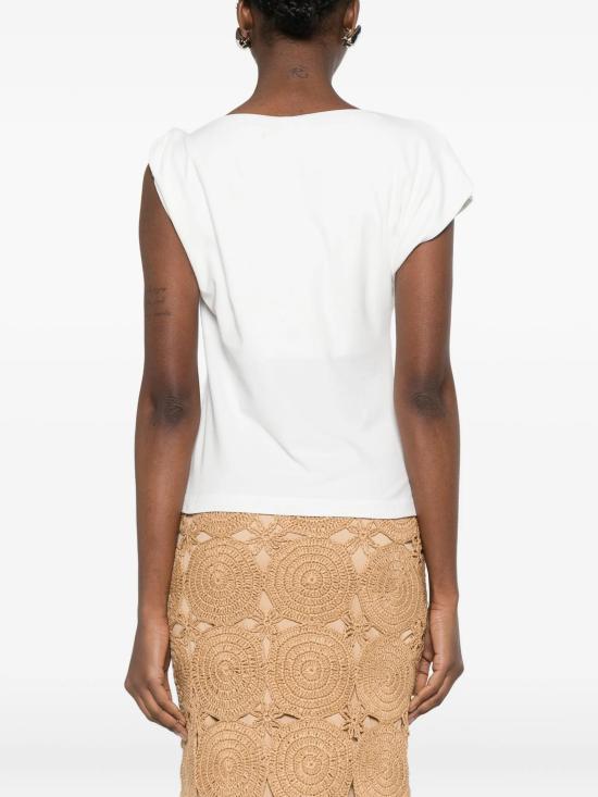 26SS 핑코 스웨터 106373A35D Z05 Bianco biancaneve - PINKO