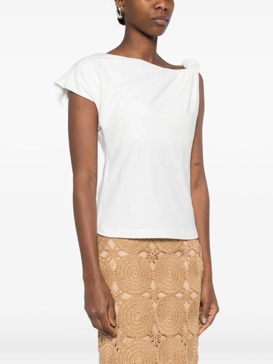 26SS 핑코 스웨터 106373A35D Z05 Bianco biancaneve - PINKO