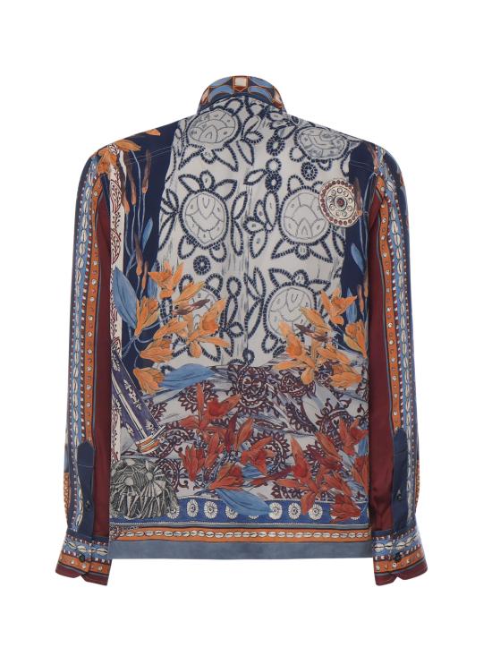 26SS 에트로 긴팔 셔츠 MRIC0071 AKF11X0880 Blue - ETRO