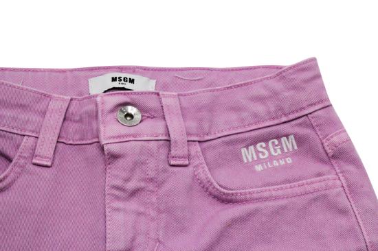 26SS [키즈] 엠에스지엠 쇼츠/버뮤다 MS026810 071 Lilac - MSGM