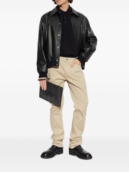 26SS 에트로 폴로 티셔츠 MRMD0005AU135 N0000 Black - ETRO