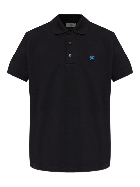 26SS 에트로 폴로 티셔츠 MRMD0005AU135 N0000 Black