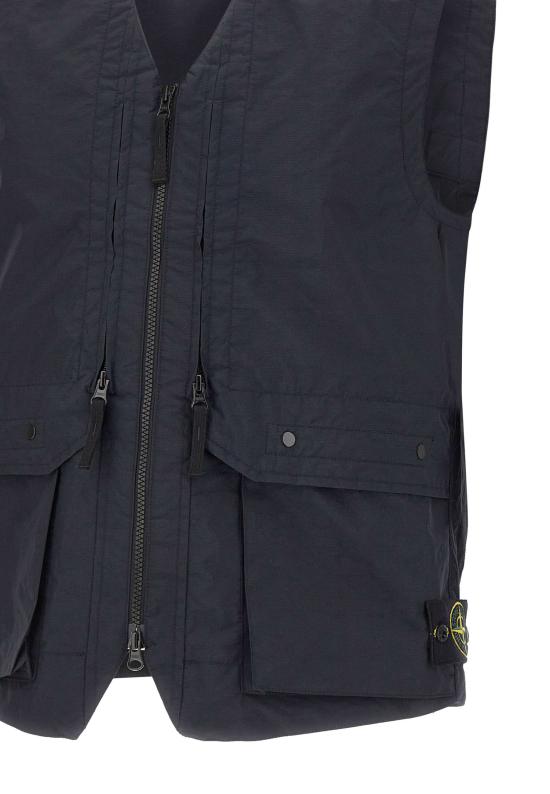 26SS 스톤 아일랜드 베스트 G100005S0354 V0020 Black - STONE ISLAND