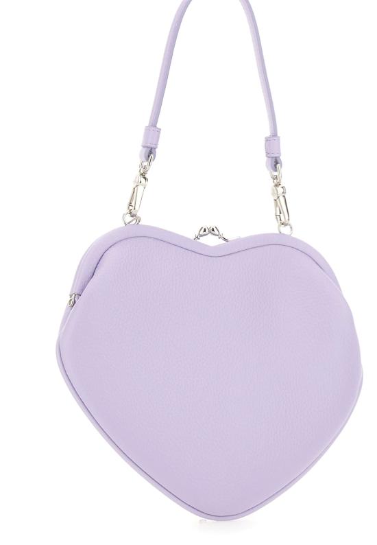 26SS 비비안웨스트우드 벨 하트 프레임 퍼스 4B01000CW S000DJ402 PURPLE - VIVIENNE WESTWOOD
