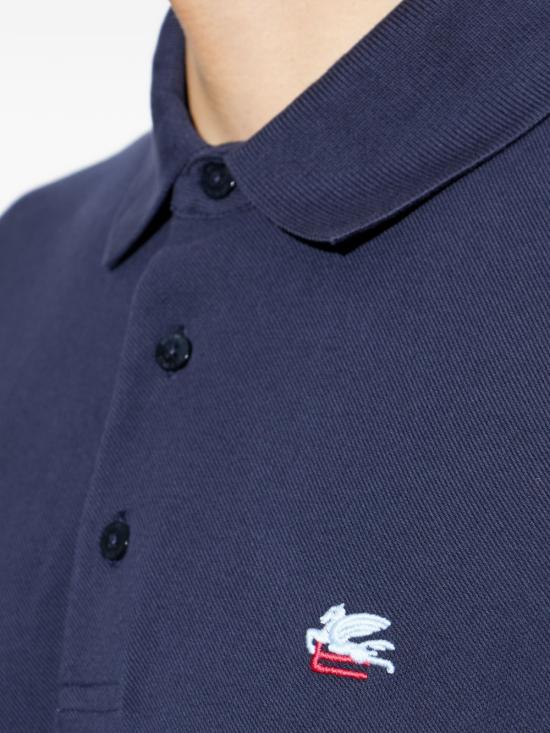 26SS 에트로 폴로 티셔츠 MRMD0005AU135 B0065 Blue - ETRO