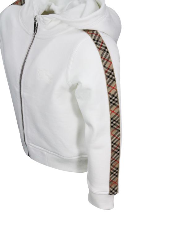 26SS [키즈] 버버리 트레이닝 상의 8111903 1464 White - BURBERRY