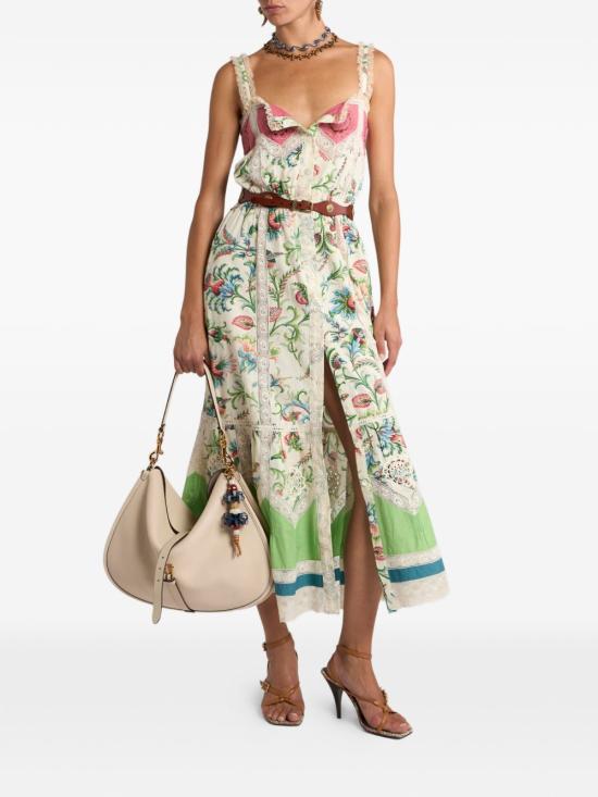 26SS 에트로 미디 원피스 WRHA0581AV892 X0803 White - ETRO