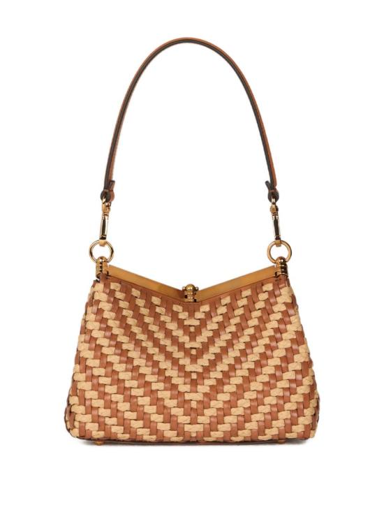 26SS 에트로 숄더백 WP1B0001AE301 M0448 Leather Brown - ETRO