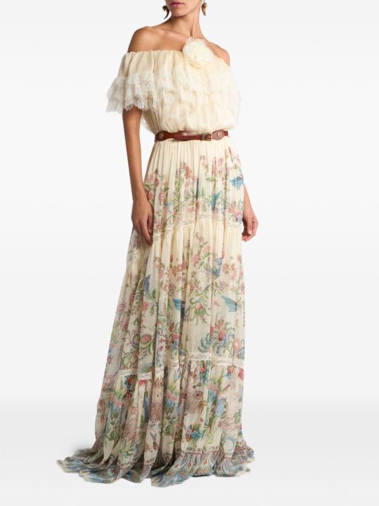 26SS 에트로 미디 원피스 WRHA057099SP1K5 X0802 White - ETRO