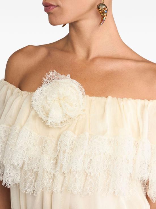 26SS 에트로 미디 원피스 WRHA057099SP1K5 X0802 White - ETRO