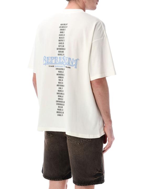 26SS 리프레젠트 반팔 티셔츠 MLM100823 72 FLAT WHITE - REPRESENT