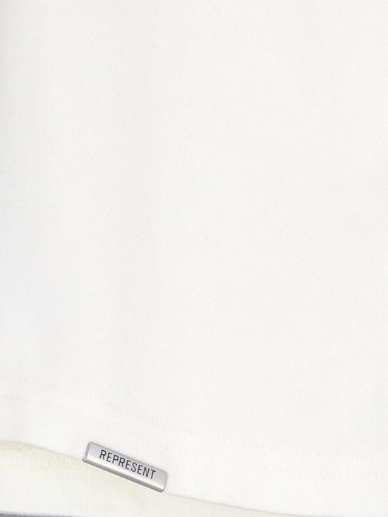 26SS 리프레젠트 반팔 티셔츠 MLM100823 72 FLAT WHITE - REPRESENT