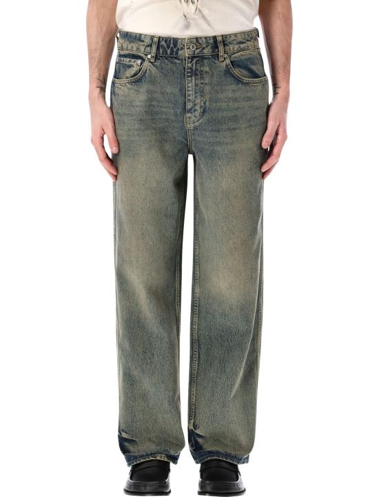 26SS 리프레젠트 데님 팬츠 MLM6385 25 BLUE CREAM