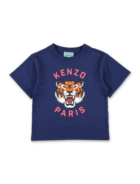 26SS [키즈] 겐조 티셔츠 K61676 84N Blu