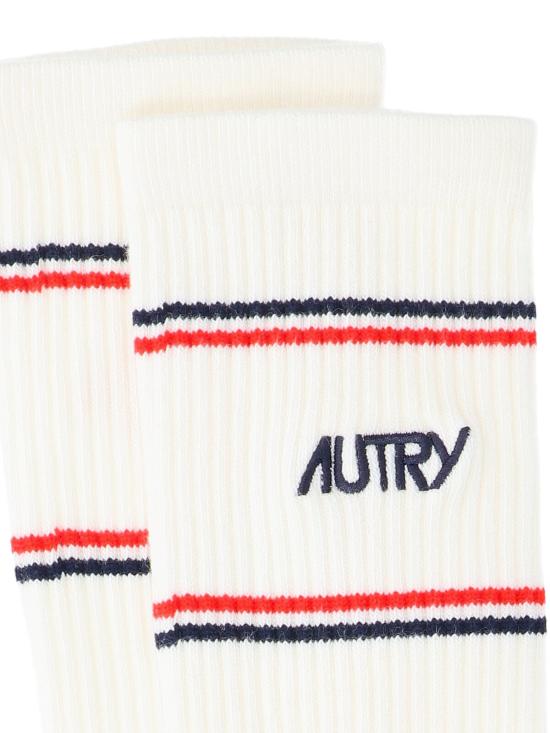25FW 오트리 양말 SOPU MK4W White - AUTRY