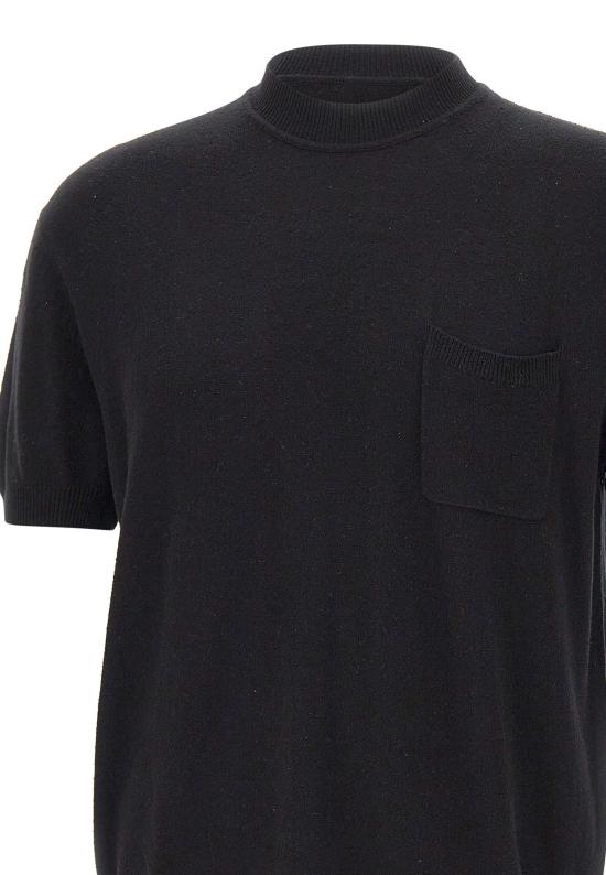 26SS 파올로페코라 스웨터 A023F600 9000 Black - PAOLO PECORA