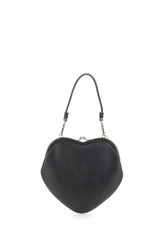 26SS 비비안웨스트우드 벨 하트 프레임 퍼스 4B01000CW S000DN403 Black - VIVIENNE WESTWOOD