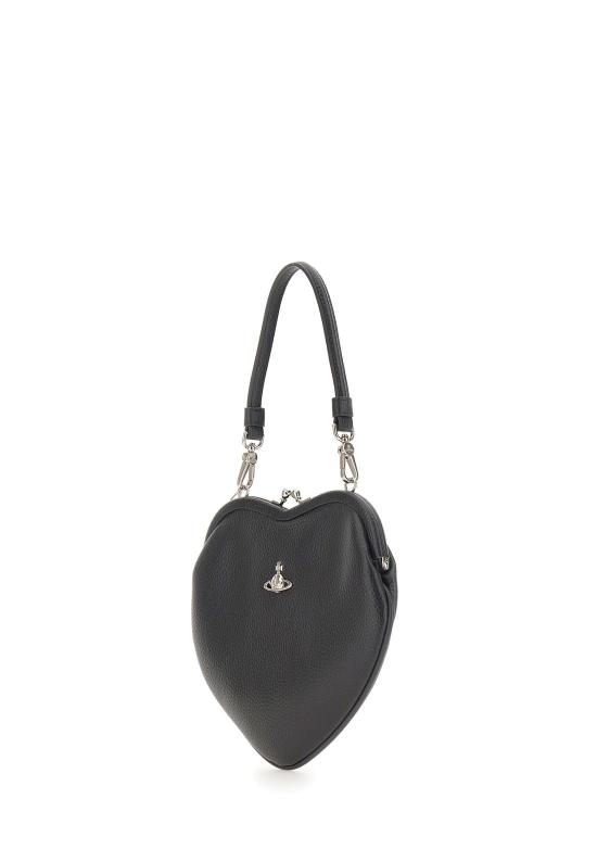 26SS 비비안웨스트우드 벨 하트 프레임 퍼스 4B01000CW S000DN403 Black - VIVIENNE WESTWOOD
