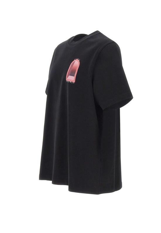 26SS 카사블랑카 반팔 티셔츠 MSS26JTS001 11 Black - CASABLANCA