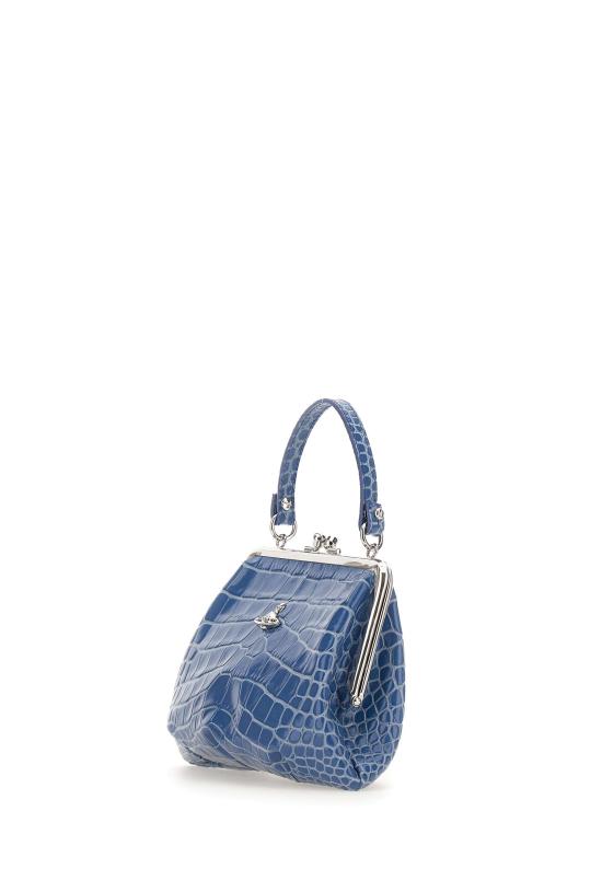 26SS 비비안웨스트우드 그래니 프레임 퍼스 4B010007W L0098K403 Blue - VIVIENNE WESTWOOD