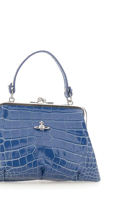 26SS 비비안웨스트우드 그래니 프레임 퍼스 4B010007W L0098K403 Blue - VIVIENNE WESTWOOD