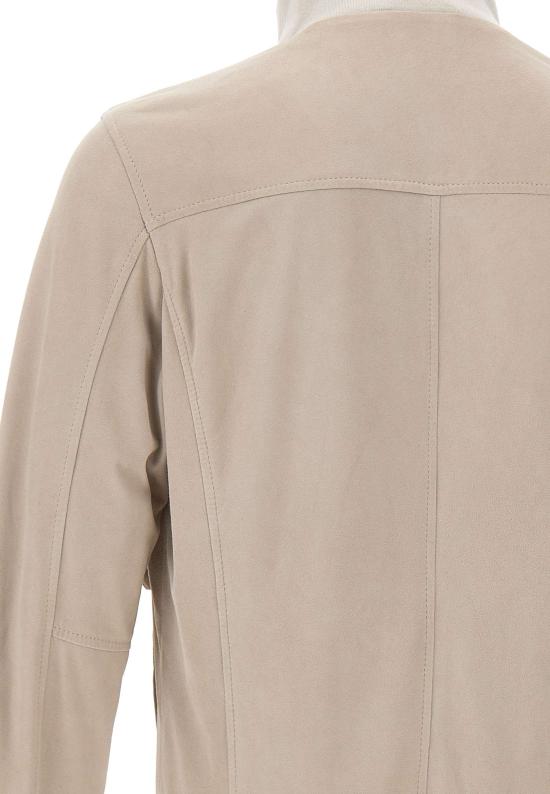 26SS 발바 가죽 자켓 53200 0010 Beige - BARBA