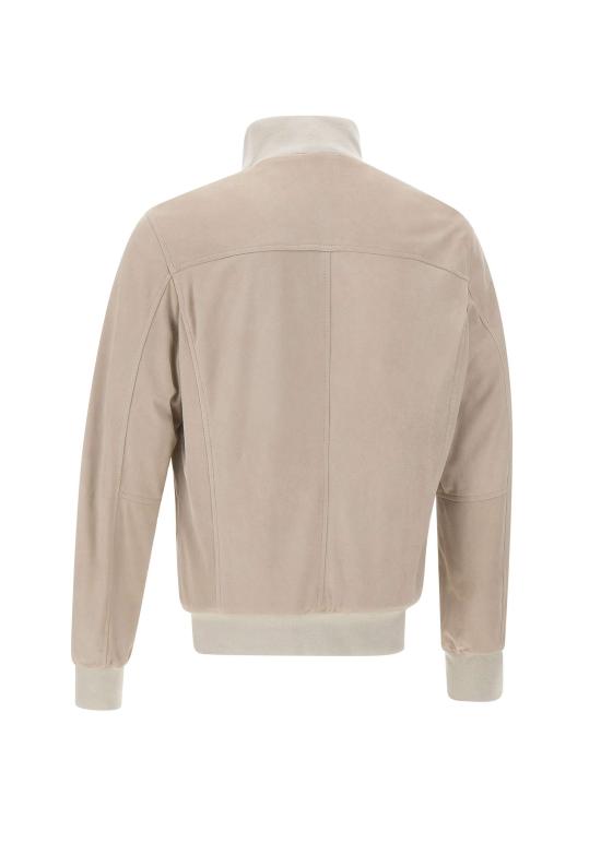 26SS 발바 가죽 자켓 53200 0010 Beige - BARBA