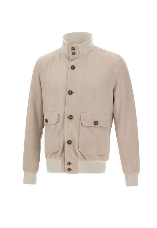 26SS 발바 가죽 자켓 53200 0010 Beige