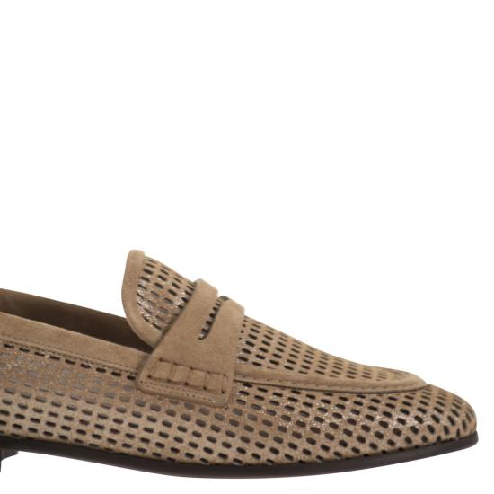 26SS 브루넬로 쿠치넬리 로퍼 MZDVC3182 BEIGE - BRUNELLO CUCINELLI