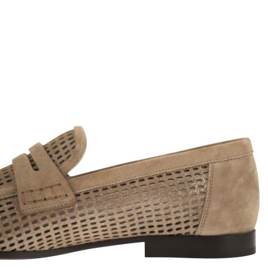 26SS 브루넬로 쿠치넬리 로퍼 MZDVC3182 BEIGE - BRUNELLO CUCINELLI