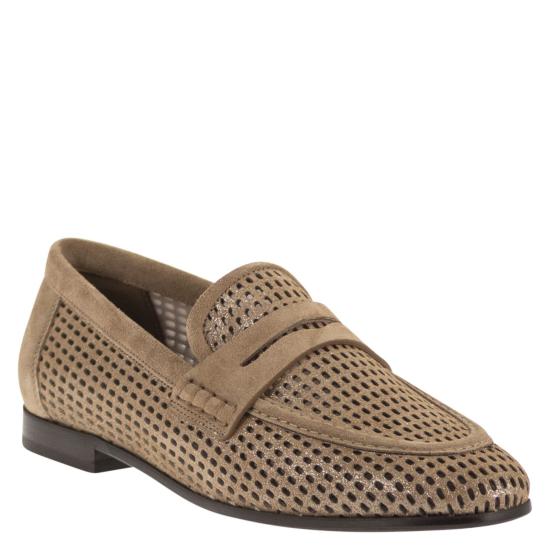 26SS 브루넬로 쿠치넬리 로퍼 MZDVC3182 BEIGE - BRUNELLO CUCINELLI