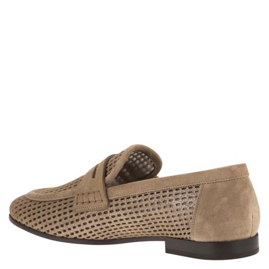 26SS 브루넬로 쿠치넬리 로퍼 MZDVC3182 BEIGE - BRUNELLO CUCINELLI