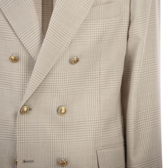 26SS 브루넬로 쿠치넬리 수트 자켓 MZ4197BPDG LIGHT BEIGE - BRUNELLO CUCINELLI