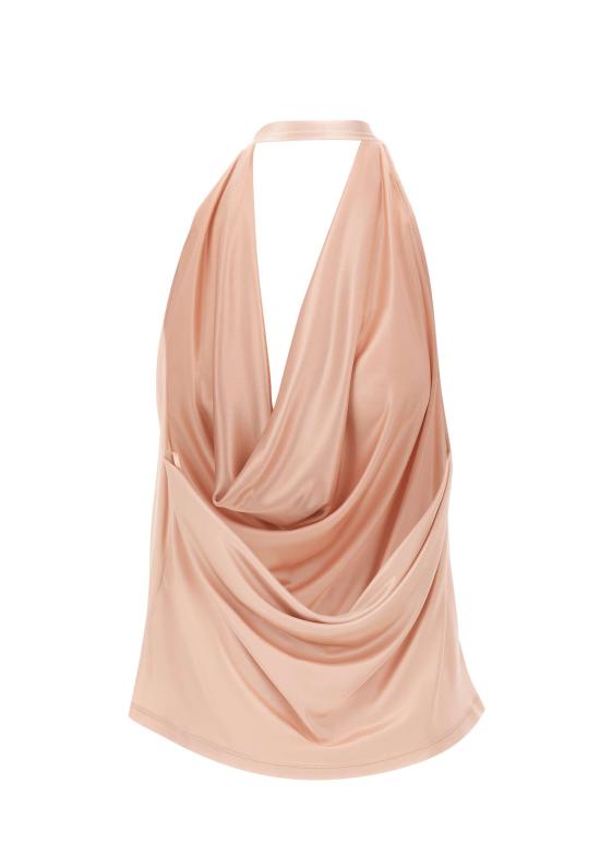 26SS 엘리자베타프랜치 민소매 티셔츠 CN00863E2 EA1 Pink - ELISABETTA FRANCHI